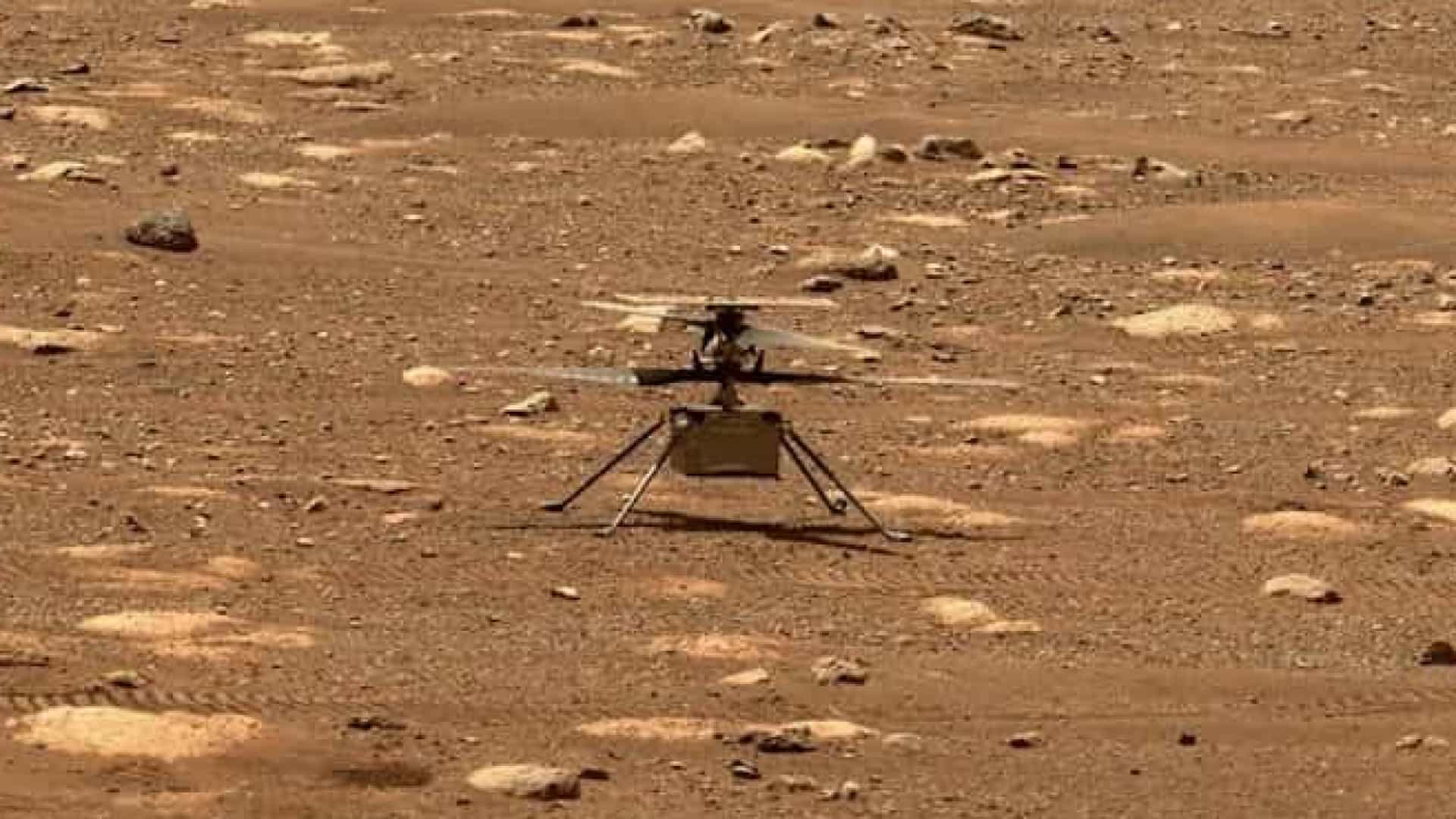 Ingenuity é impedido de levantar voo em Marte por problema de software