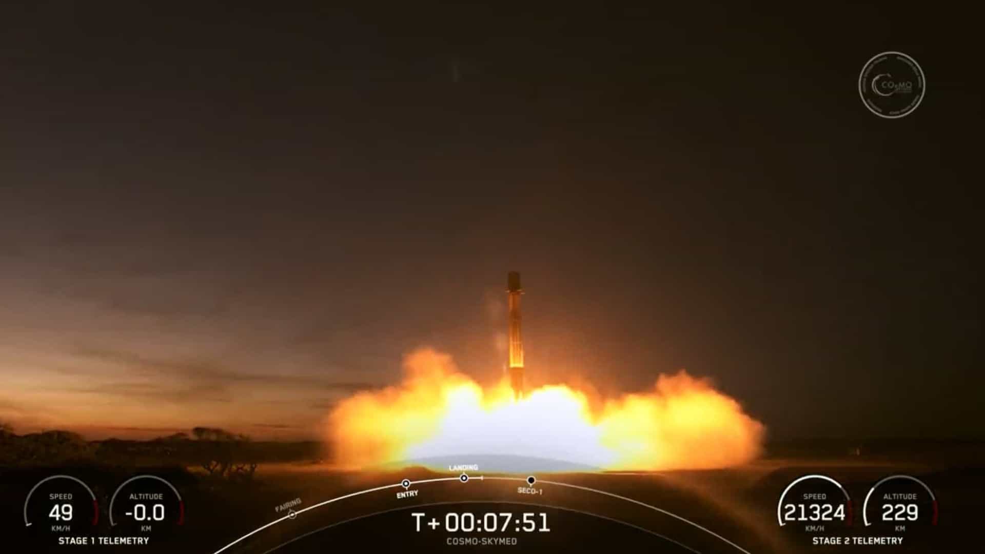 Após adiamentos, SpaceX lançou o foguete Falcon 9