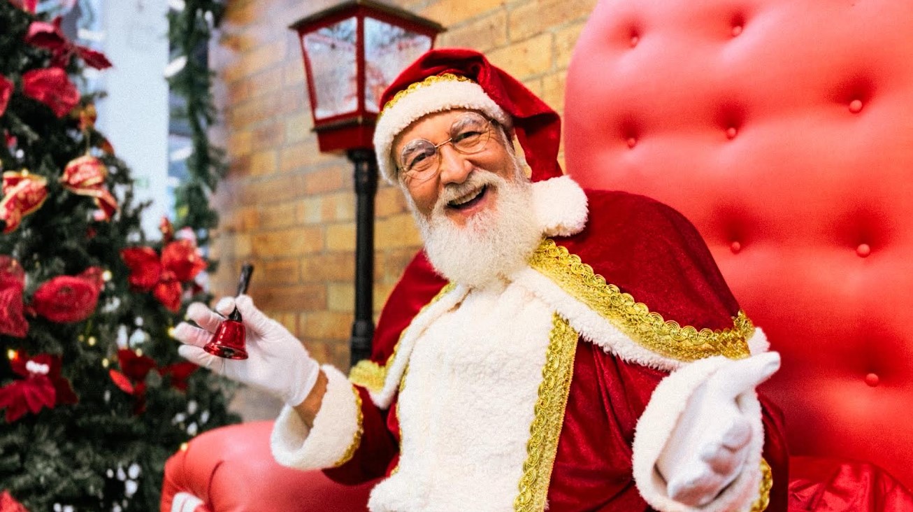 Papai Noel chega a Zona Leste nesta quinta-feira