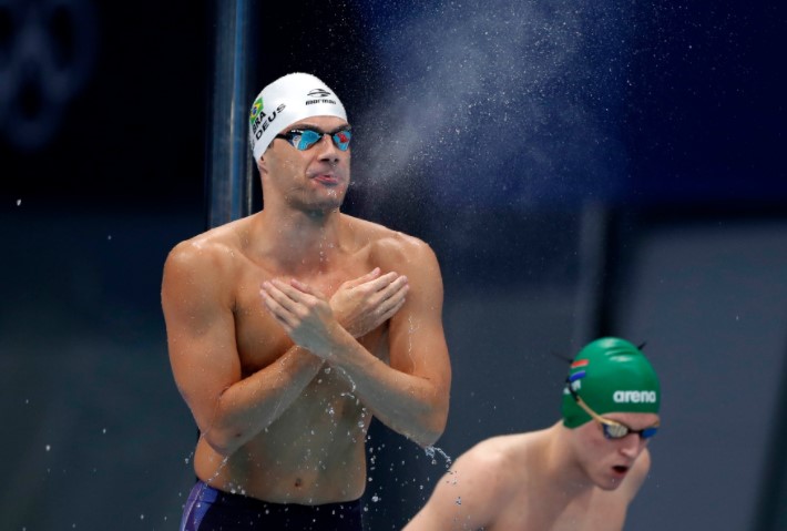Na natação, Leonardo de Deus garante vaga nas semifinais das Olimpíadas