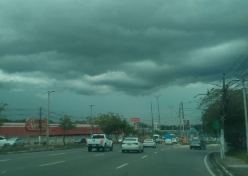 Chuva, frio e chance de arco-íris; saiba como fica o clima hoje em Manaus