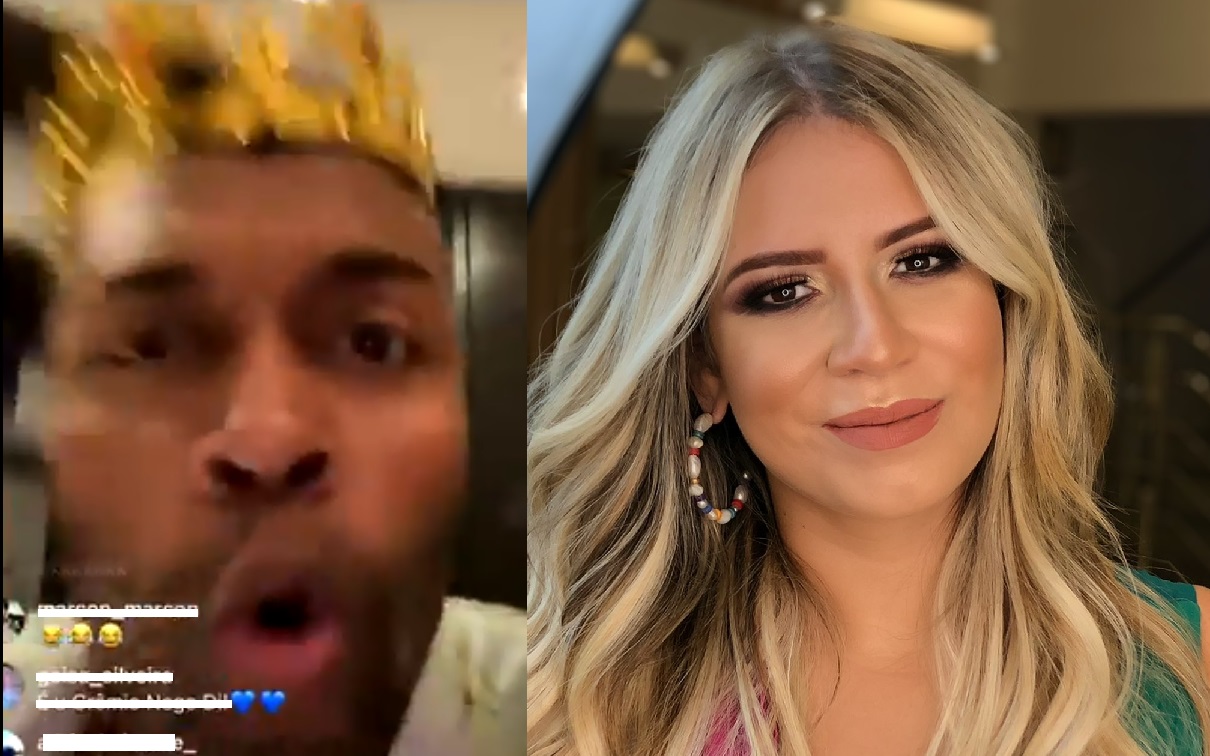 Aos gritos, Nego Di 'ataca' Marília Mendonça após críticas: 'demônio'