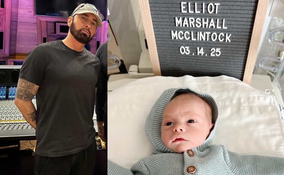 Nasce primeiro neto de Eminem, veja foto