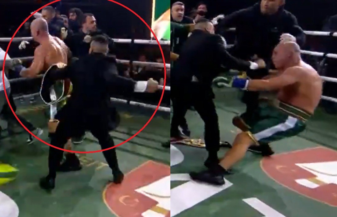 Novas imagens mostram que filho de Popó nocauteou Wanderlei Silva