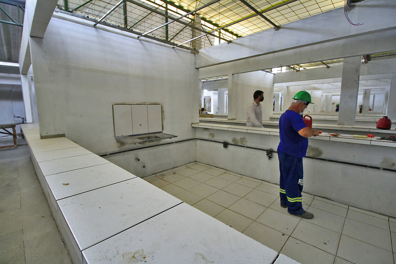 Mercado Walter Rayol é revitalizado e entrega ocorre em outubro