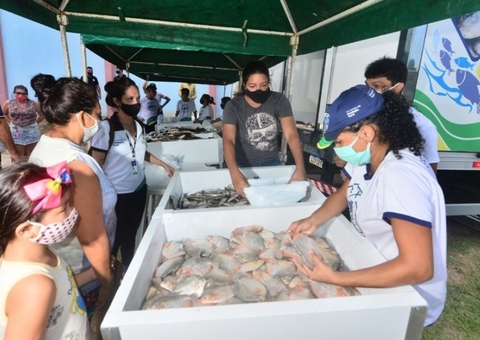 Duas toneladas de pescado serão vendidas em Manaus com preços acessíveis