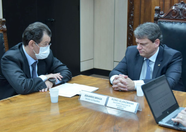 Braga e ministro da Infraestrutura anunciam obras de manutenção na BR-319