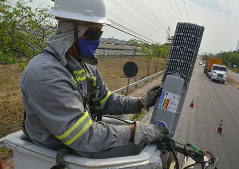Iluminação a LED chega ao Distrito Industrial na zona Sul