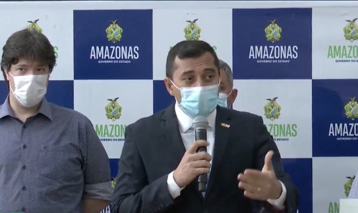 Não vou permitir balada rolando e escolas fechadas, diz governador do AM