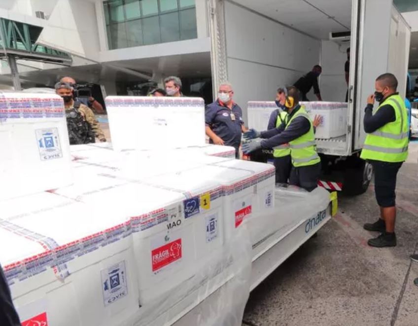 Ministério envia lote de 3,5 milhões de doses de vacina a estados 