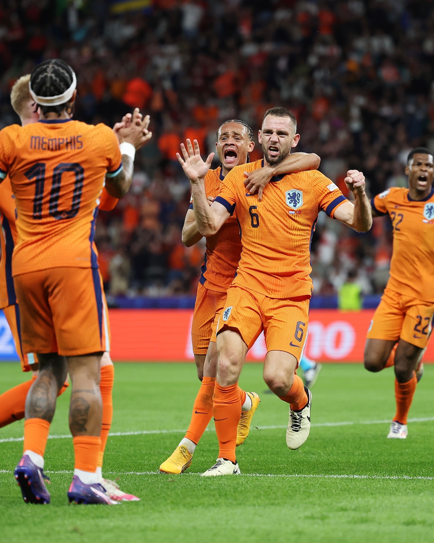 Holanda se classifica para semifinal da Eurocopa após vencer Turquia