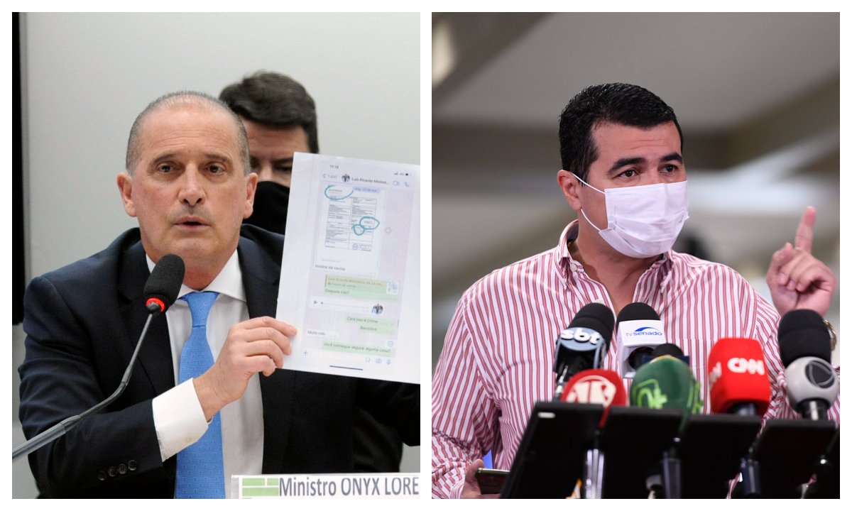 Acareação entre Onyx Lorenzoni e Luis Miranda é suspensa pela CPI da Covid