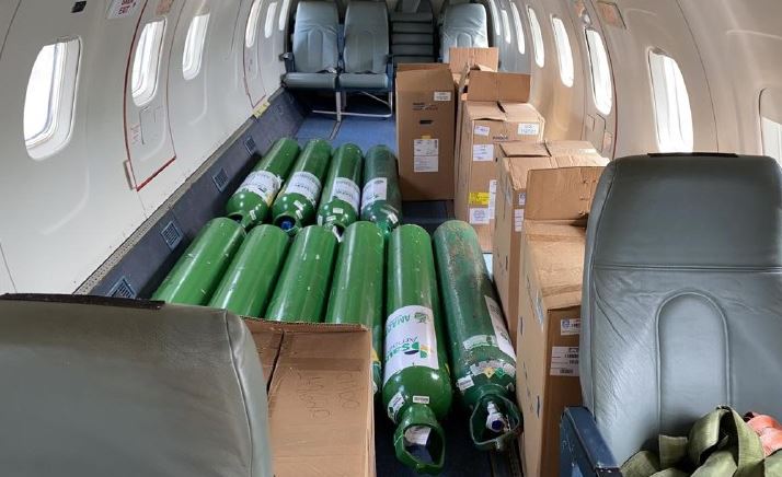 Covid: Amazonas recebe oxigênio para atender pacientes vindos de Rondônia