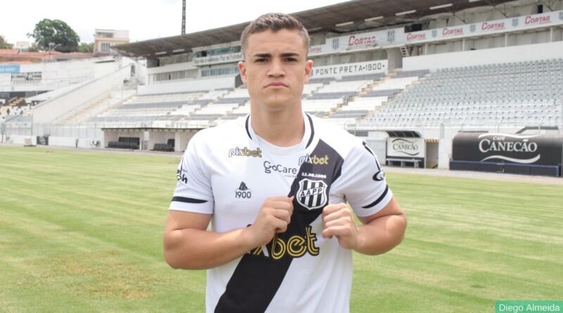 Destaque do Manaus em 2022, Guilherme Pira é apresentado na Ponte Preta