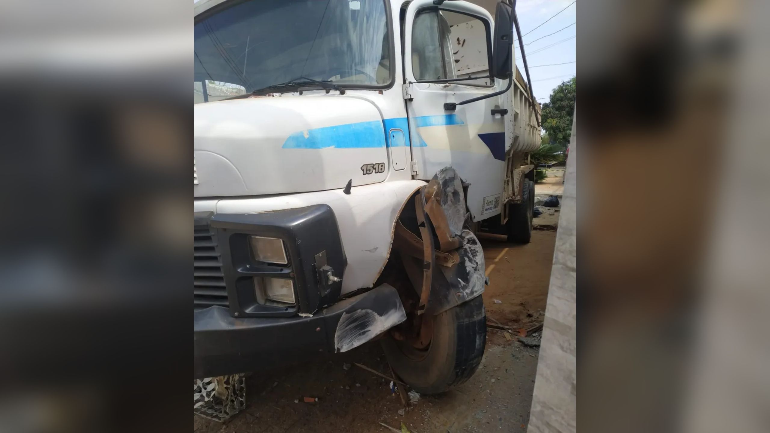 Idoso morre atropelado pelo próprio caminhão enquanto fazia manutenção