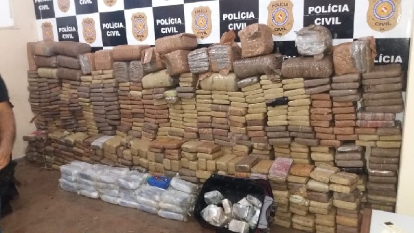 Amazonense é preso no Pará com mais de 1 tonelada de drogas dentro de casa