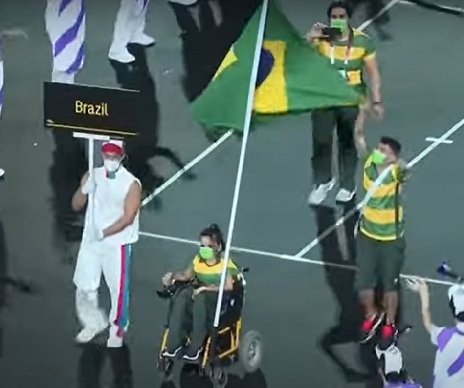 Brasil estreia nos jogos paraolimpícos com a quinta maior delegação 