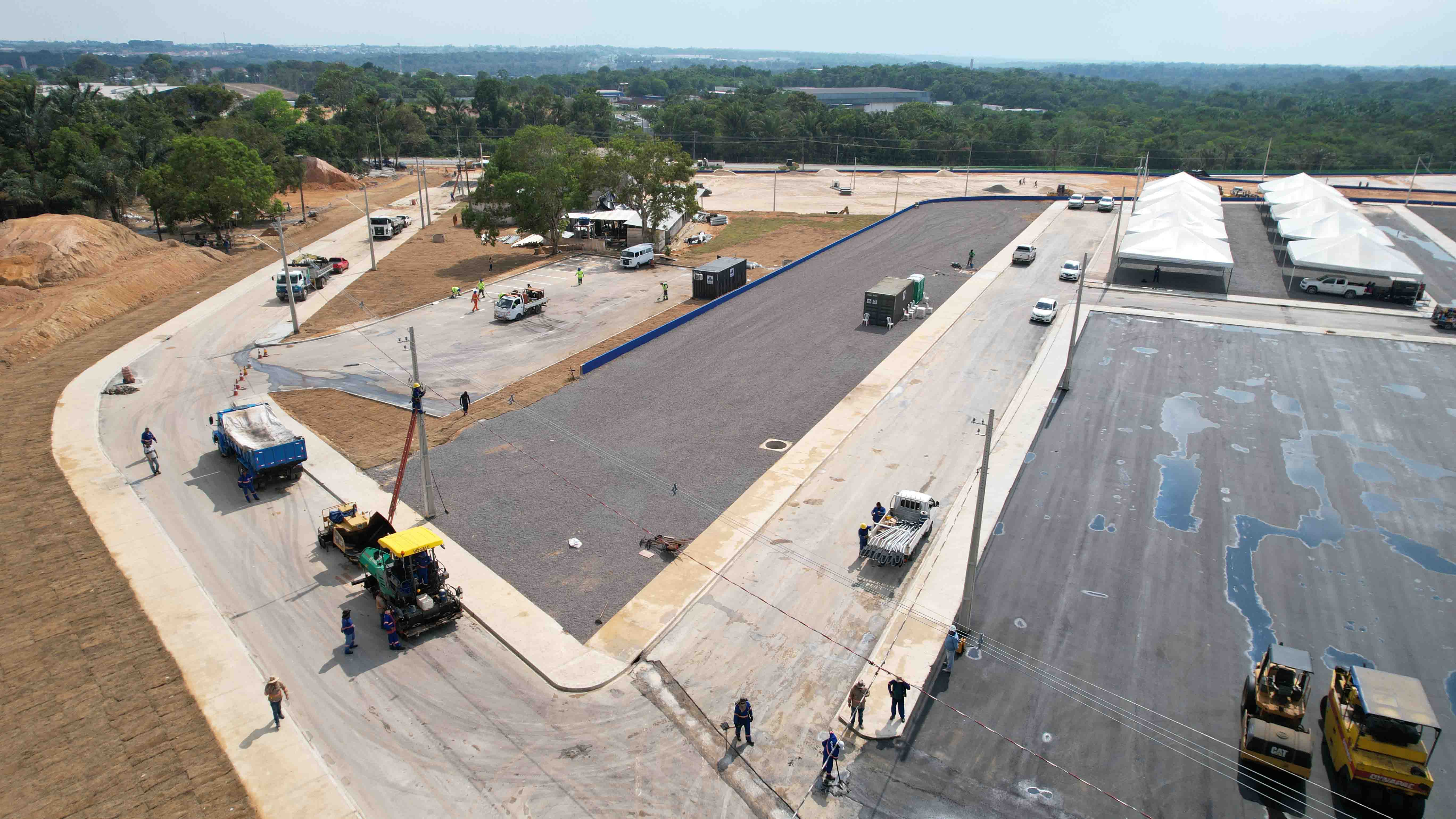 Construção do novo Parque de Exposições entra na reta final na BR-174