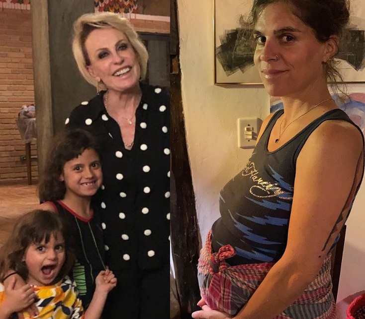 Filha de Ana Maria Braga se prepara para 3º parto em casa