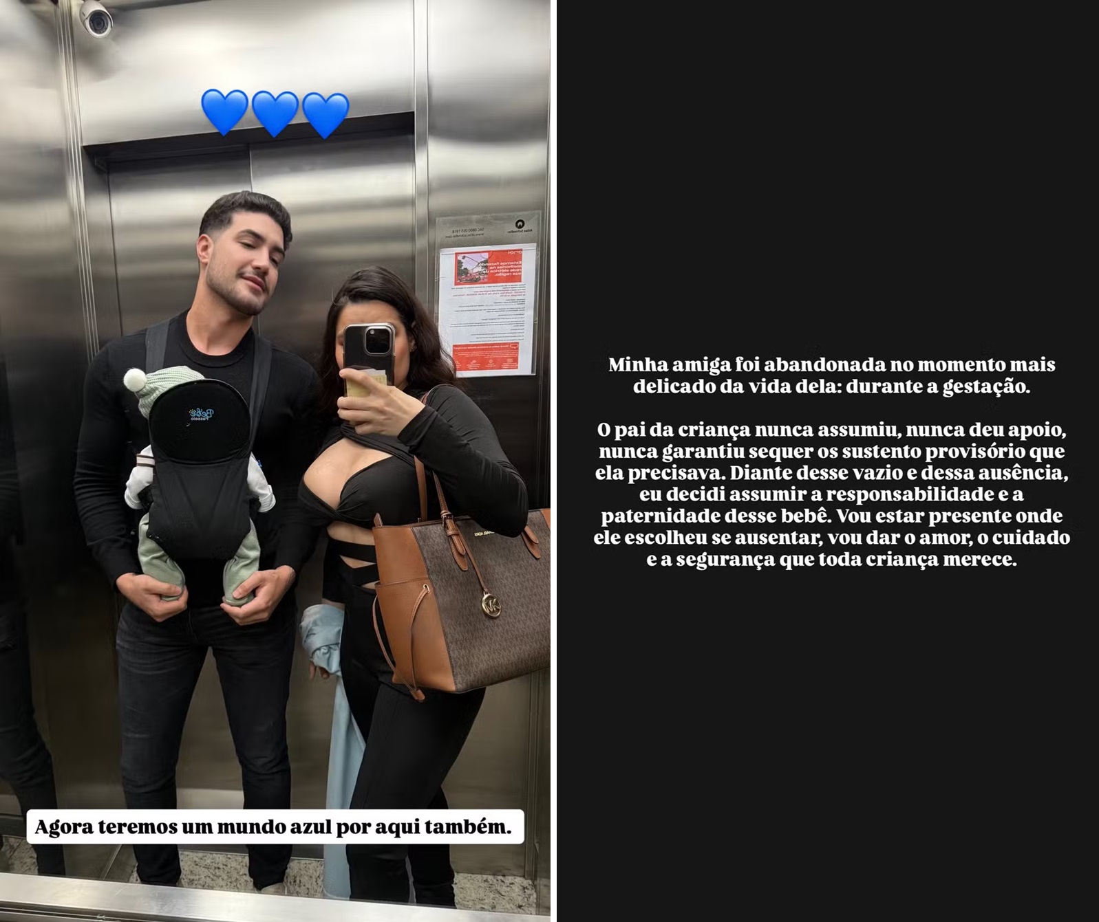 Raissa Barbosa tem filho assumido por amigo após abandono do pai biológico