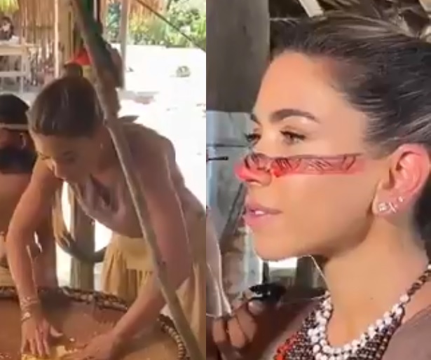 Patrícia Abravanel faz tour completo em Manaus e pesca até piranha: 'muita coisa legal'