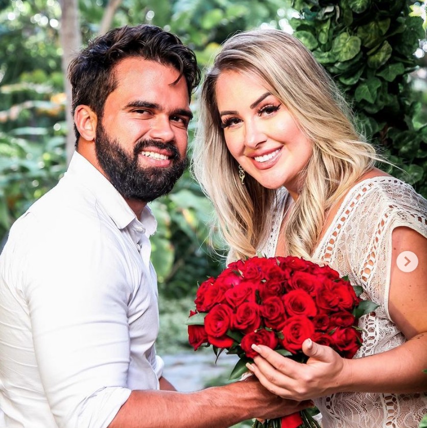 Casada há 6 dias, ex-bbb Patrícia Leitte faz teste de gravidez