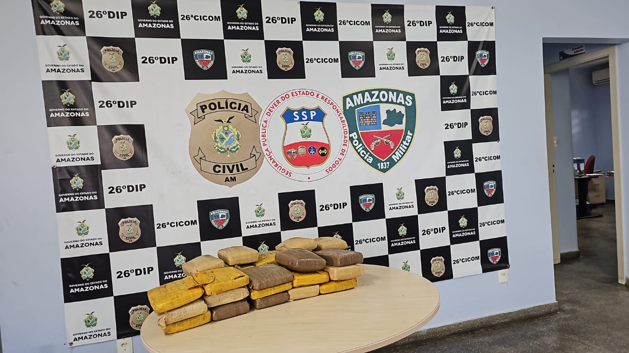 Homem é preso com 30kg de drogas no porto do São Raimundo