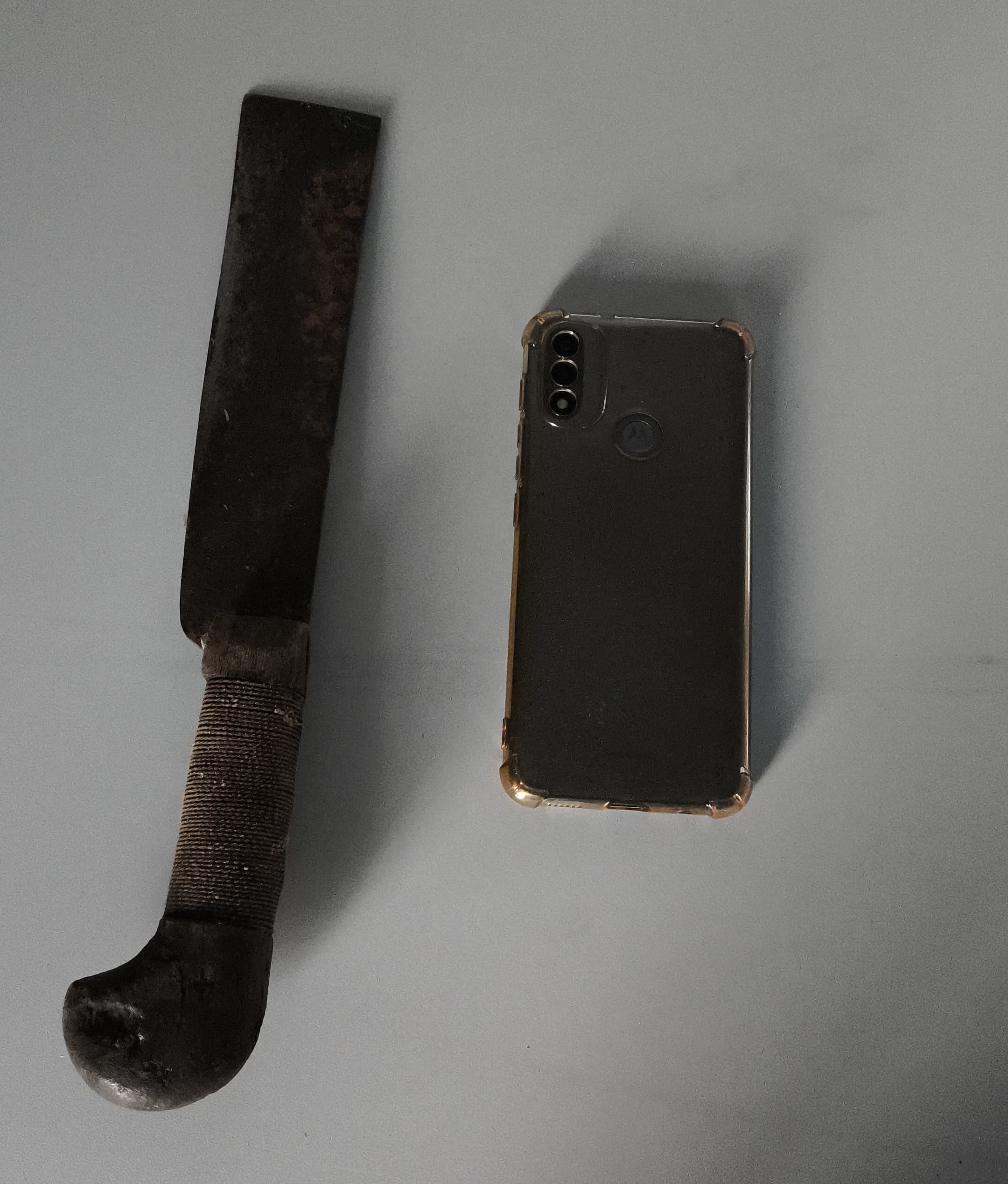 Homem é preso por roubo de celular com uso de facão em Novo Aripuanã