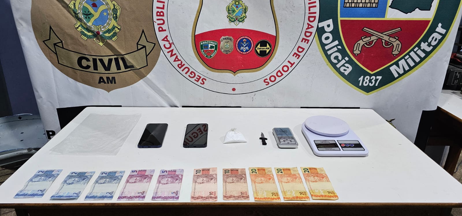 Responsável por tráfico interestadual de drogas é preso no Amazonas