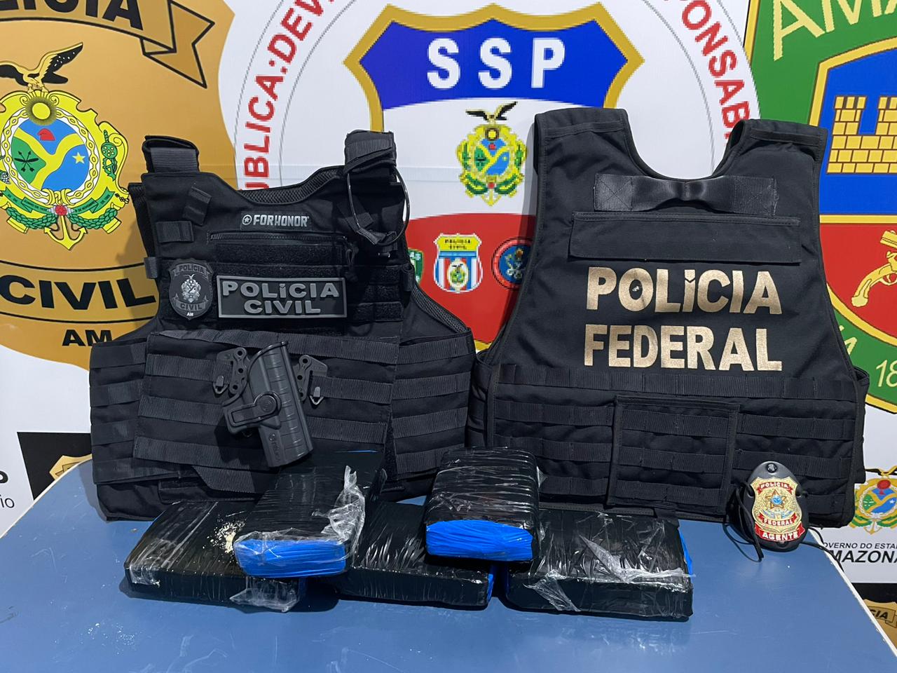 Homem é preso por tráfico de drogas no Amazonas; comparsa fugiu 