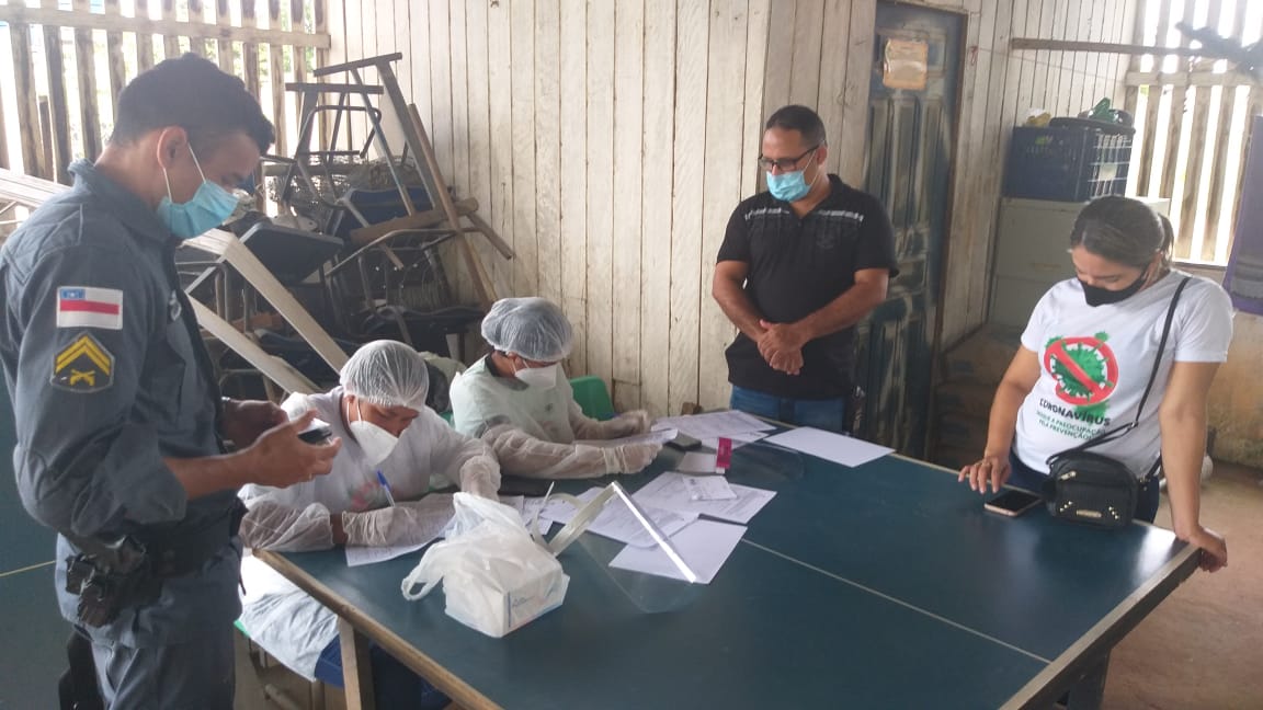 Covid-19: Polícia Civil realiza testagem em servidores e custodiados no AM
