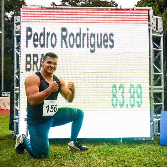 Amazonense Pedro Henrique quebra recorde brasileiro de arremesso de dardo