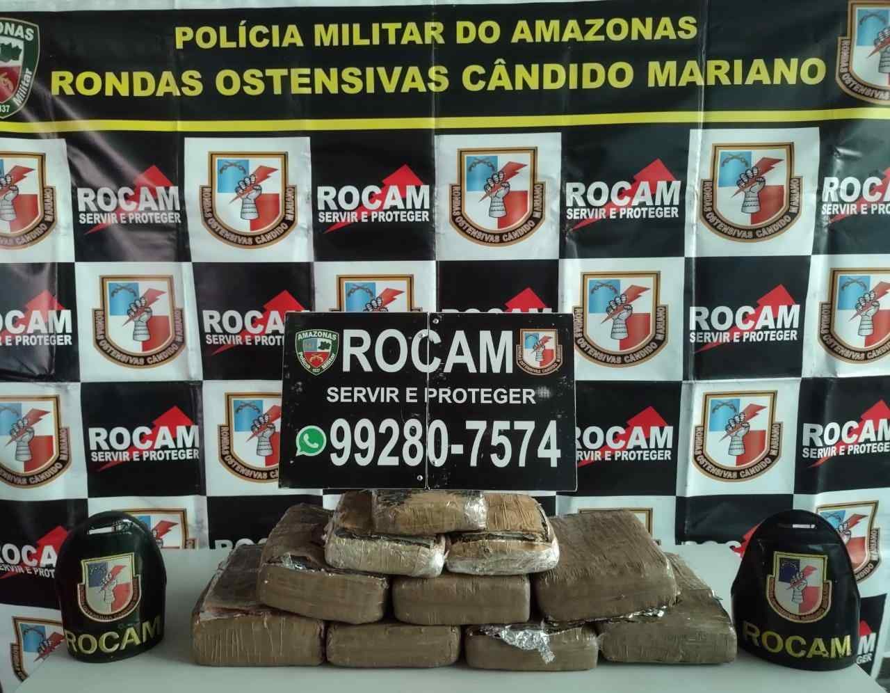 Polícia estoura depósito de drogas e apreende 18 Kg de maconha em Manaus