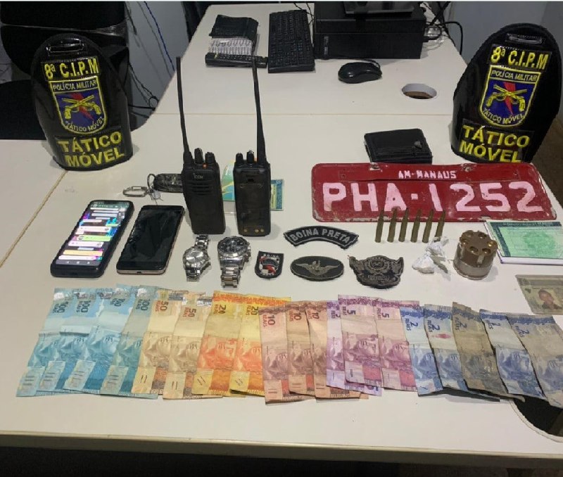 9 são presos e 3 adolescentes apreendidos no fim de semana no Amazonas