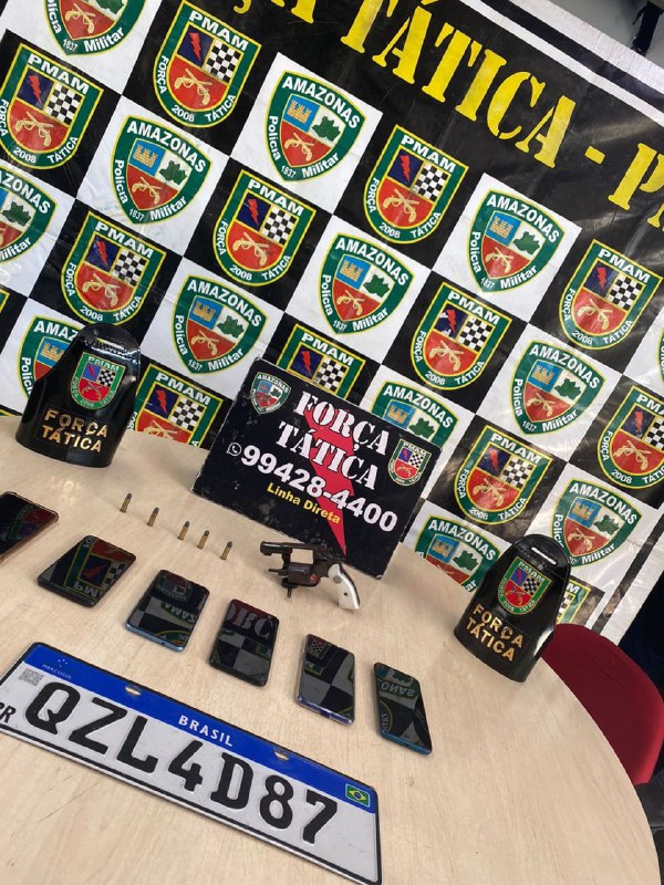 Trio é preso após cometer diversos arrastões em menos de 24h em Manaus  