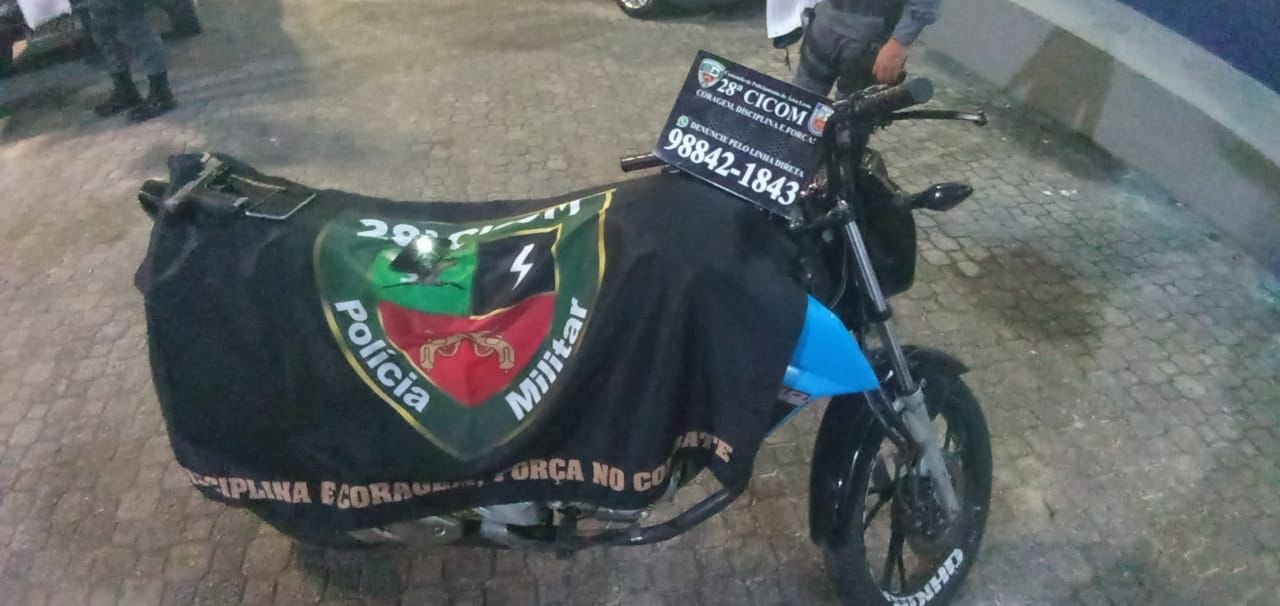 Moto e celulares roubados são recuperados durante operação em Manaus