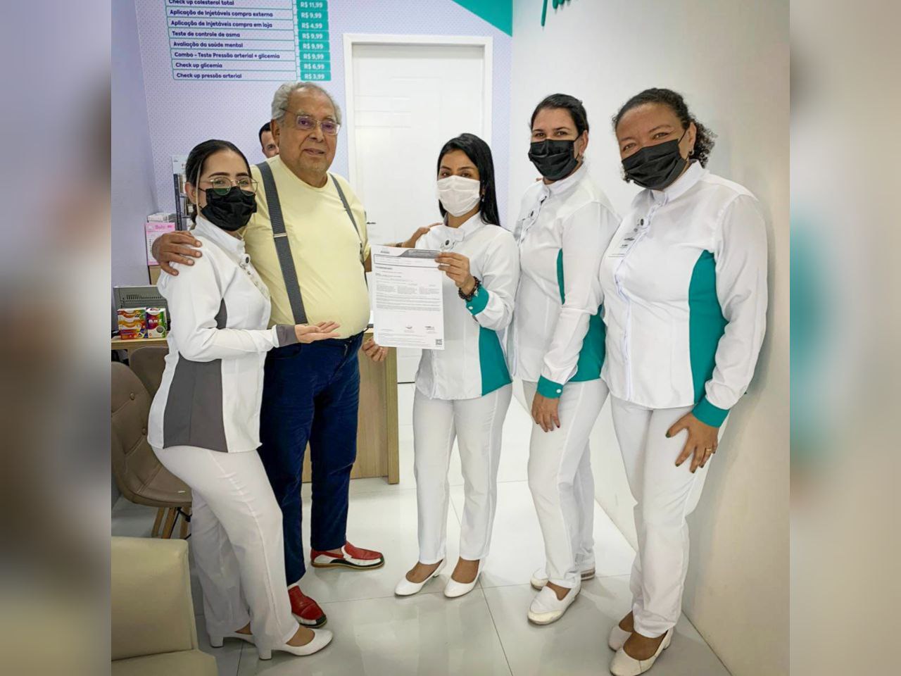 Amazonino Mendes vence a Covid-19 pela segunda vez