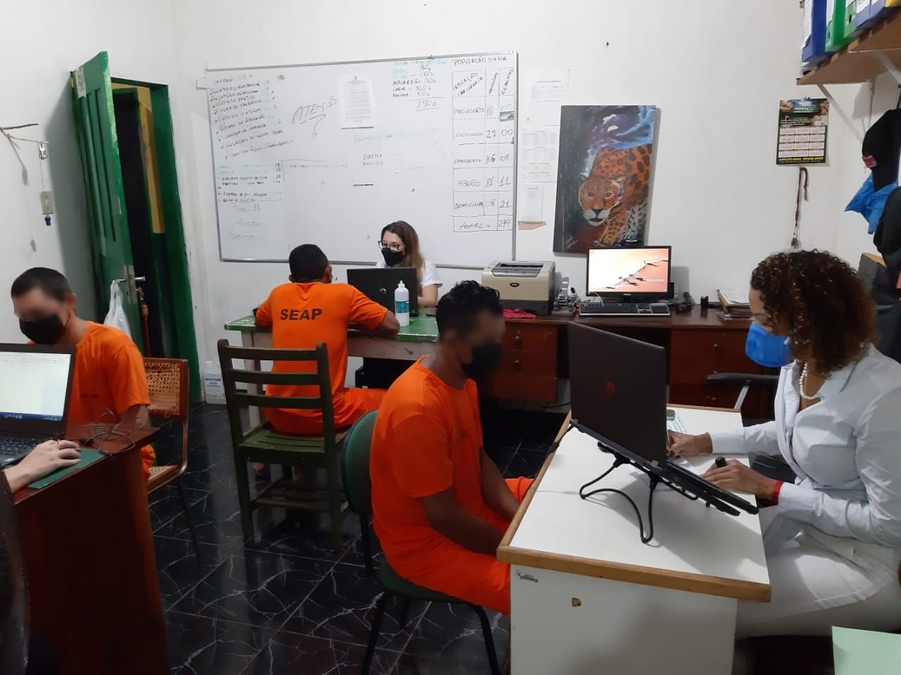 Defensoria Pública realiza mutirão em unidade prisional do Amazonas