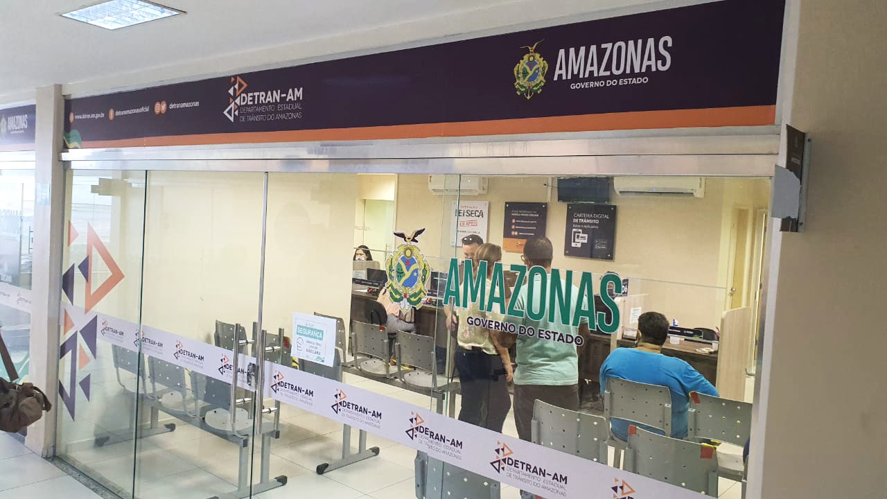 Detran retoma atendimento em três unidades do PAC no Amazonas