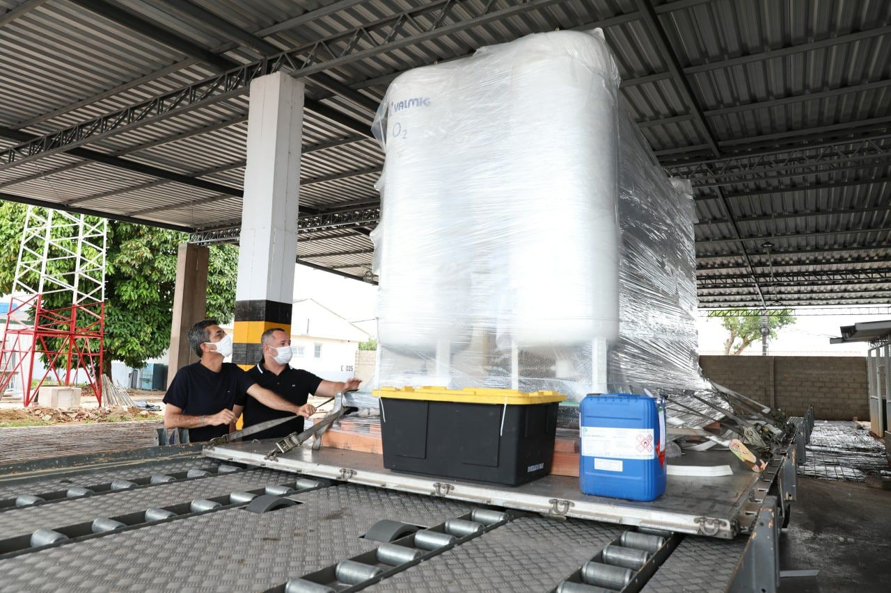 Manicoré recebe usina de oxigênio para atender pacientes com Covid-19