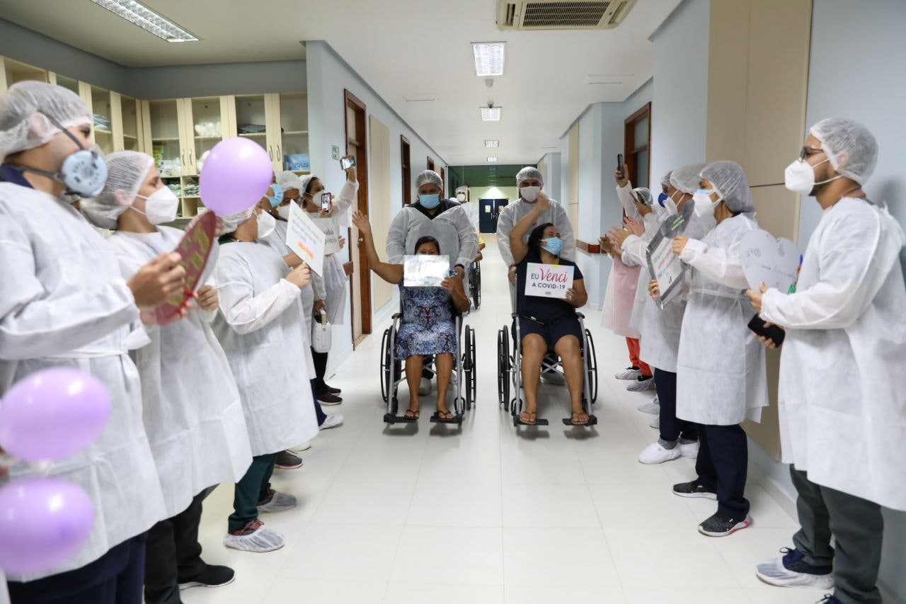 Hospital de Combate à Covid-19 em Manaus alcança cerca de 450 altas médicas