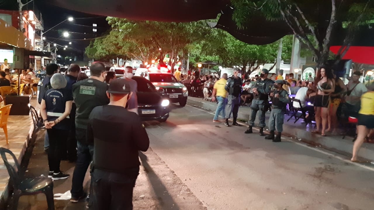 CIF fecha 13 bares e festas clandestinas durante fim de semana em Manaus