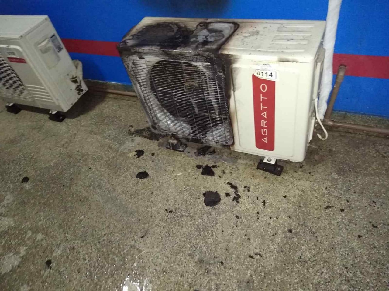 Prédio do Prosamim tem janelas quebradas e ar-condicionados queimados