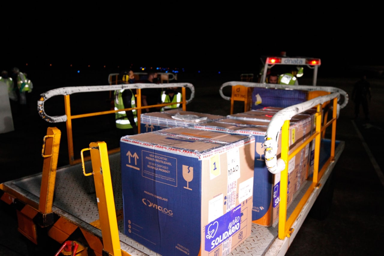 Amazonas recebe mais 35.100 doses da vacina Pfizer 