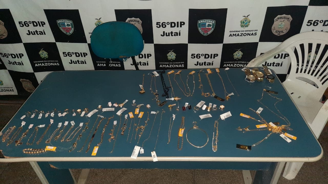 Dupla é presa após furtar mais de R$ 100 mil em comércio no Amazonas