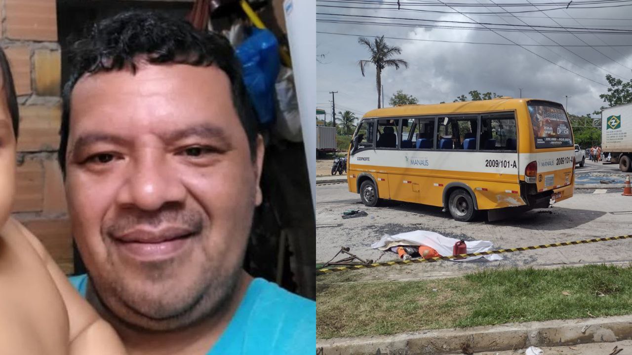 Amarelinho capota e mata gari esmagado em rua de Manaus; vídeo