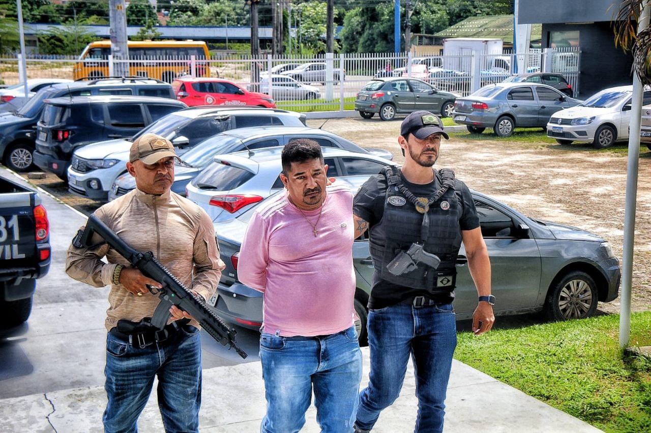 'Sombra' é preso suspeito de matar dois em Manaus