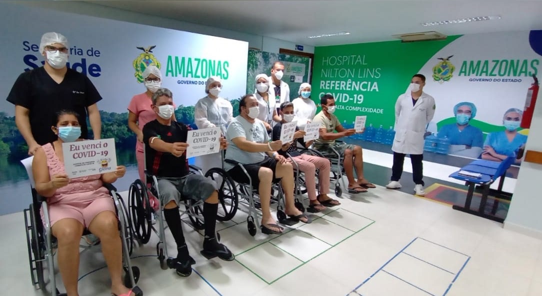 Hospital de Manaus ultrapassa 500 altas de pacientes recuperados da Covid