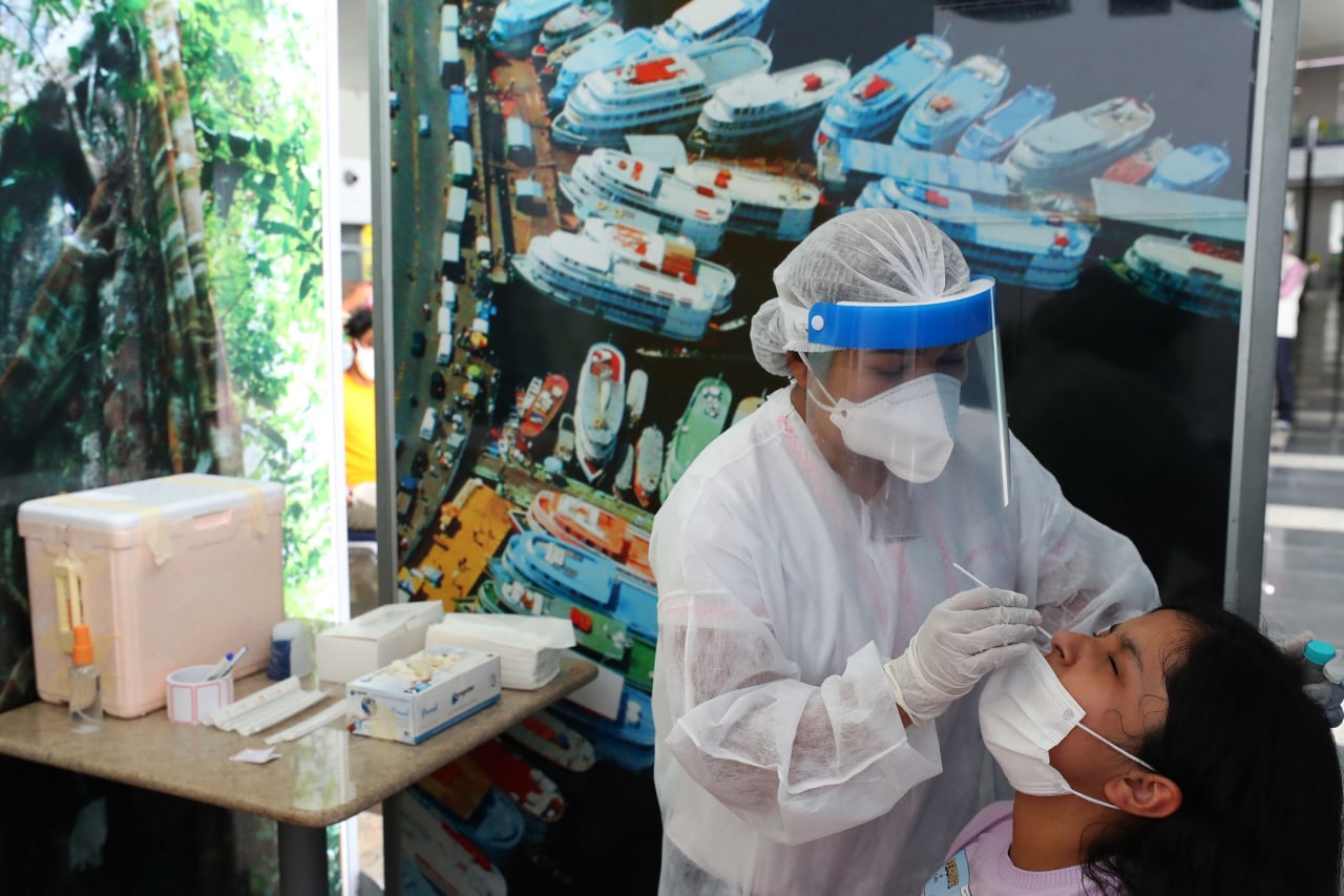 Barreira sanitária no aeroporto de Manaus registra 2 casos de Covid-19