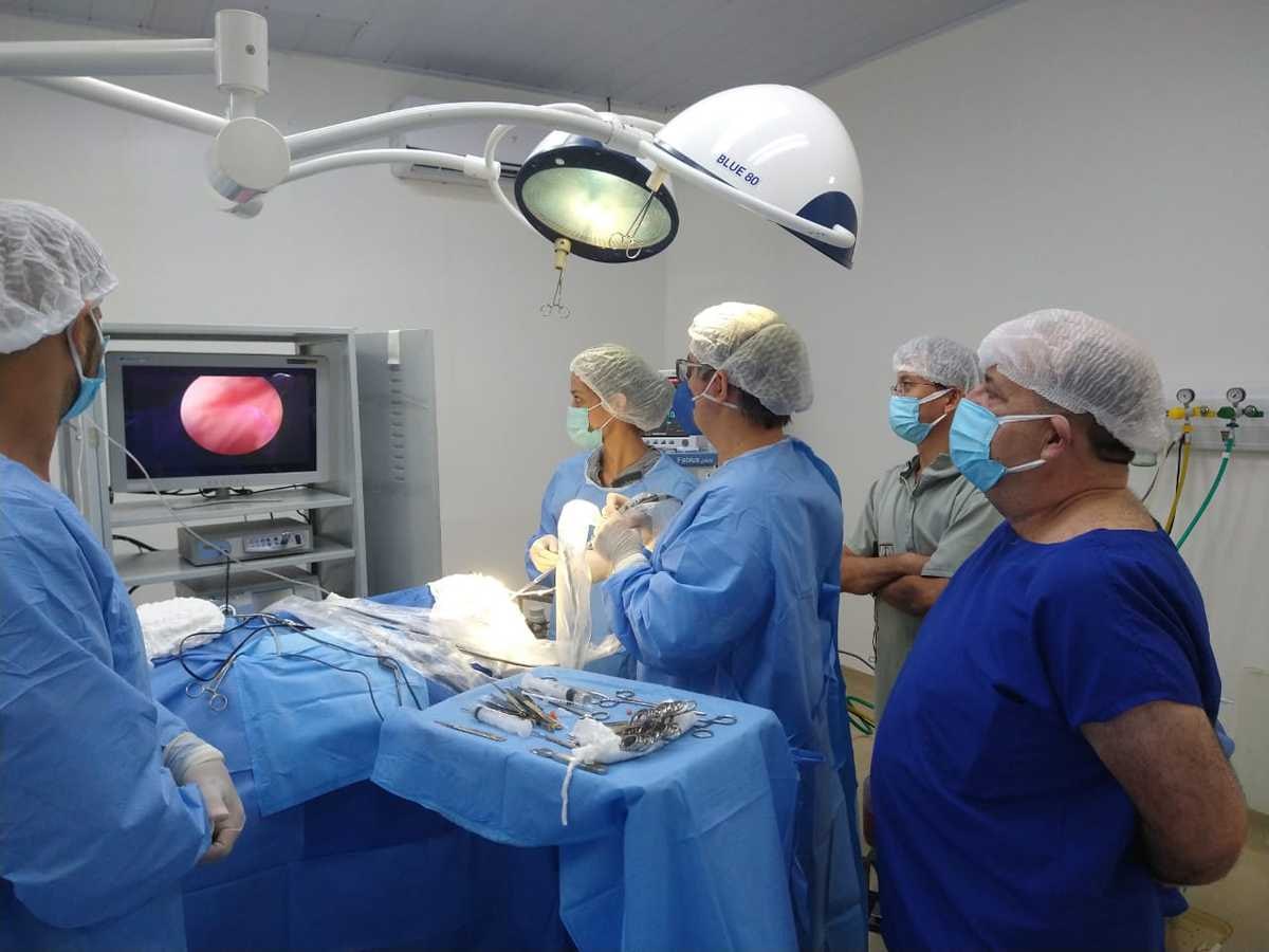 Hospital João Lúcio em Manaus realiza cirurgia endoscópica inédita 